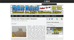 Desktop Screenshot of kabarkalsel.info